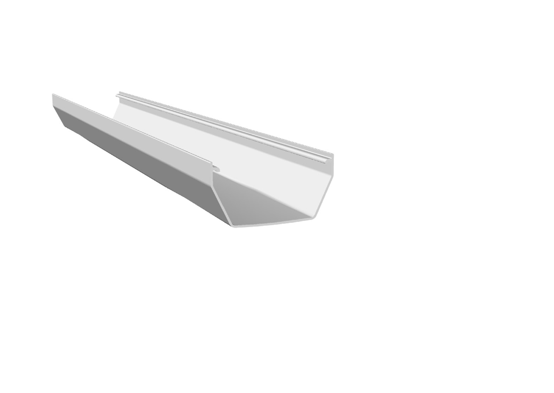 Freeflow Square White Guttering